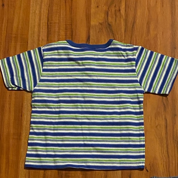 Cowboys and Angels Striped Button T Shirt 3T - Picture 2 of 3